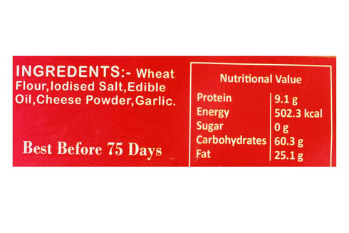 Neelam Foodland Whole Wheat Cheese Garlic Khakhra