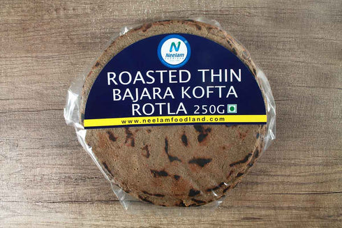 Neelam Foodland Roasted Thin Bajra Kofta Rotla 1 Pkt