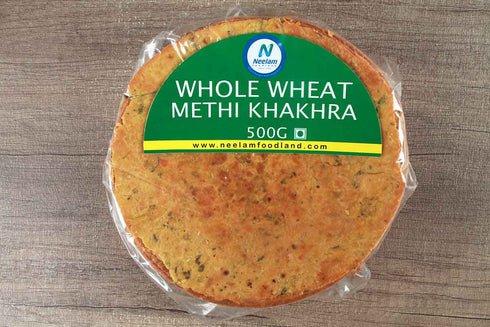 Neelam Foodland Whole Wheat Methi Khakhra