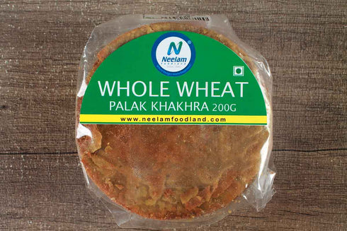 Neelam Foodland Whole Wheat Palak Khakhra Mini