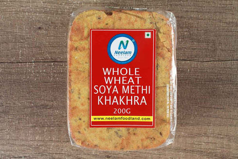 Neelam Foodland Whole Wheat Soya Methi Khakhra Mobile