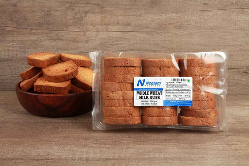 Neelam Foodland Whole Wheat Milk Rusk