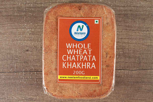 Neelam Foodland Whole Wheat Chatpata Khakhra Mobile