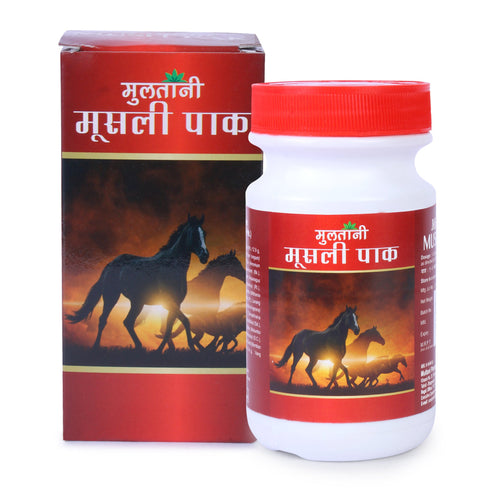 Multani Pharmaceuticals Limited Multani Energy & Strength Combo Nookee Plus Capsules & Musli Pak Powder Boost Stamina Improve Strength Reduce Fatigue Enhance Vitality Support Daily Energy Herbal Formula for Men & Women