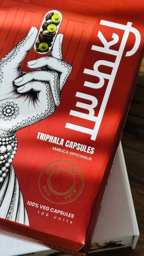 Himalibuti Triphala Capsules - Timeless Ayurvedic Blend, 100 Veg Capsules