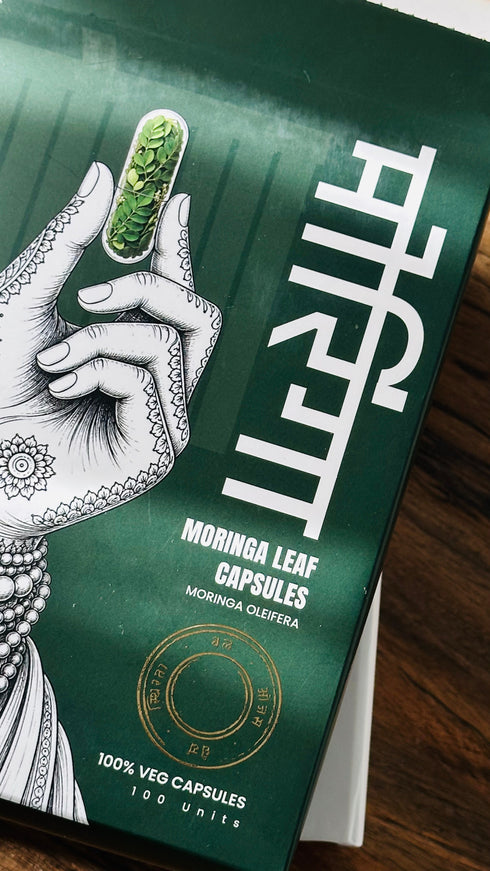 Himalibuti Moringa Capsules - The Miracle Tree, 100 Veg Capsules