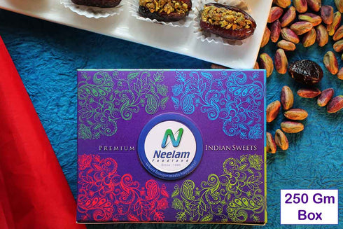 Neelam Foodland Pista Elaichi Dates Sweet