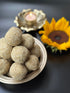 Chatori Rajani Til Laddu (Sesame Jaggery Laddu)
