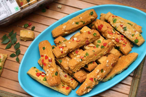 Neelam Foodland Kaju Tutti Frutti Fingers Biscuits