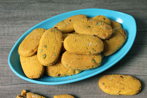 Neelam Foodland Pista Badam Biscuits