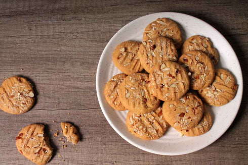 Neelam Foodland Almond Round Cookies