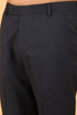 Veshbhoshaa Bluebird Men'S Black Lycra Formal Trouser