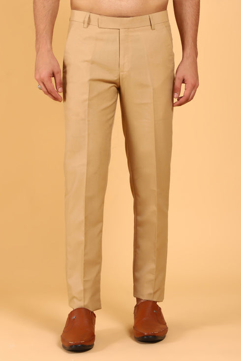 Veshbhoshaa Bluebird Men'S Polycotton Latter Formal Trouser