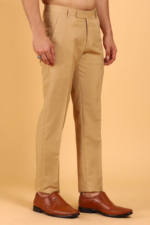 Veshbhoshaa Bluebird Men'S Polycotton Latter Formal Trouser