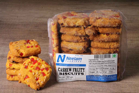 Neelam Foodland Cashew Fruity Biscuits