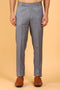 Veshbhoshaa Bluebird Men'S Slate Grey Polycotton Trouser