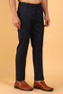 Veshbhoshaa Bluebird Men'S Polycotton Black Trouser