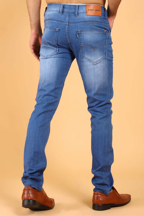 Veshbhoshaa Bluebird Men'S Light Blue Denim