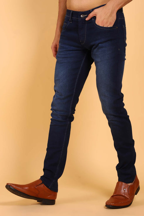 Veshbhoshaa Bluebird Men'S Dark Blue Denim