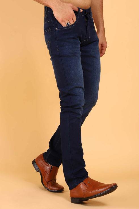 Veshbhoshaa Bluebird Men'S Dark Blue Denim