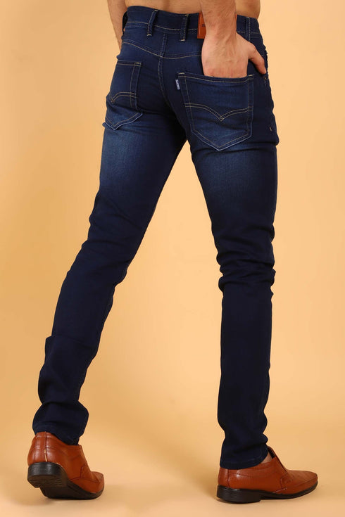 Veshbhoshaa Bluebird Men'S Dark Blue Denim