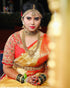 Viaana Muhurtham Blouse with 3D Lotus Design
