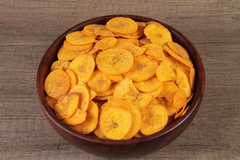 Neelam Foodland Extra Thin Banana Chips Cheese Garlic