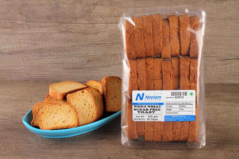Neelam Foodland Whole Wheat Sugar Free Toast