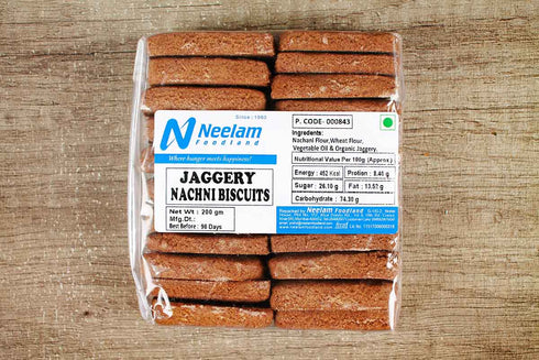 Neelam Foodland Jaggery Nachani Biscuits
