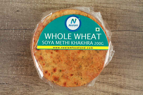 Neelam Foodland Whole Wheat Soya Methi Khakhra Mini