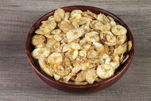 Neelam Foodland Extra Thin Banana Chips Chunky Chat