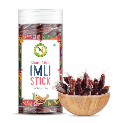 NatureVit Imli Candy Sticks Khatti Meethi Tamarind Stick Candy