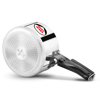 Hawkins Induction Miss Mary Wide 3 Litre Aluminium Pressure Cooker