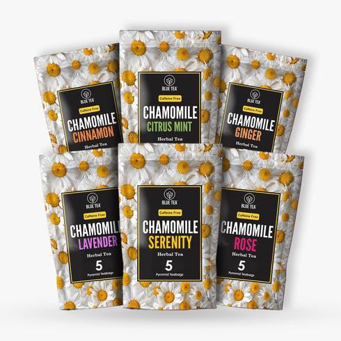 Blue Tea Chamomile Tea Sampler Packs