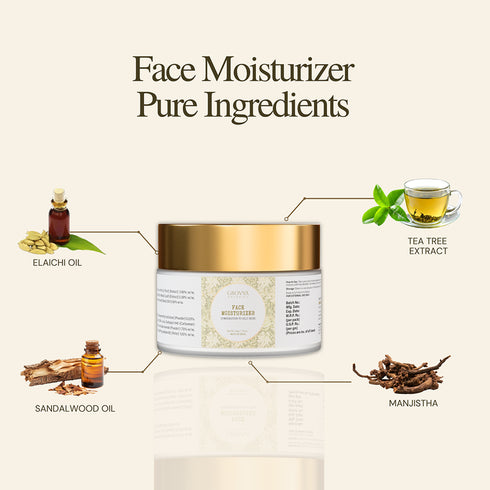 Jeena Sikho Face Moisturizer Lightweight Herbal Skin Care