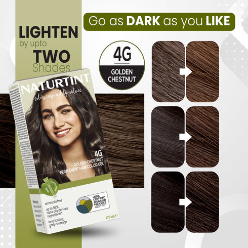 Naturtint 4G Golden Chestnut Permanent Hair Colour