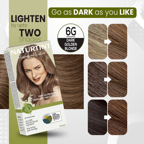 Naturtint 6G Dark Golden Blonde Permanent Hair Colour