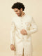Manyavar Blush Pink Bel Buti Patterned Indo Western Set