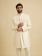 Manyavar Regal Cream Indo Western