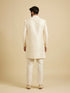 Manyavar Regal Cream Indo Western
