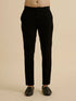 Manyavar Exquisite Black Velvet Indo Western