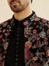 Manyavar Black Royalty Indo Western Ensemble