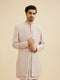 Manyavar Pink Elegance Indo Western