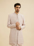 Manyavar Pink Elegance Indo Western