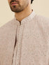 Manyavar Pink Elegance Indo Western