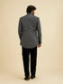 Manyavar Black Velvet Elegance Indo Western
