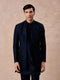 Manyavar Dark Blue Delight Indo Western