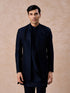 Manyavar Dark Blue Delight Indo Western