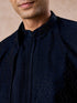 Manyavar Dark Blue Delight Indo Western