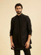 Manyavar Black Exquisiteness Indo Western